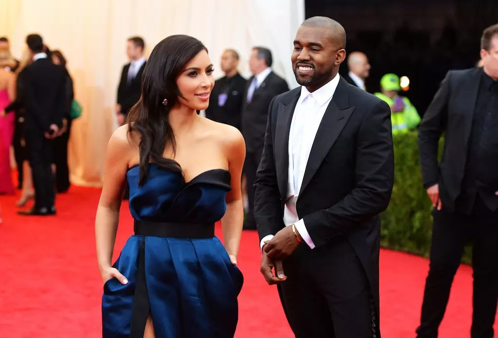 Kim Kardashian + Kanye West Photobomb an Heiress