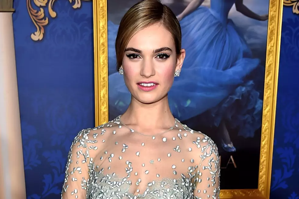 Lily James Transforms Into Real-Life Disney Princess in Louboutin  Cinderella Shoes
