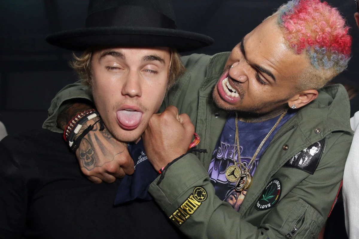 Justin Bieber + Chris Brown Didn't Think This Photo Op Through