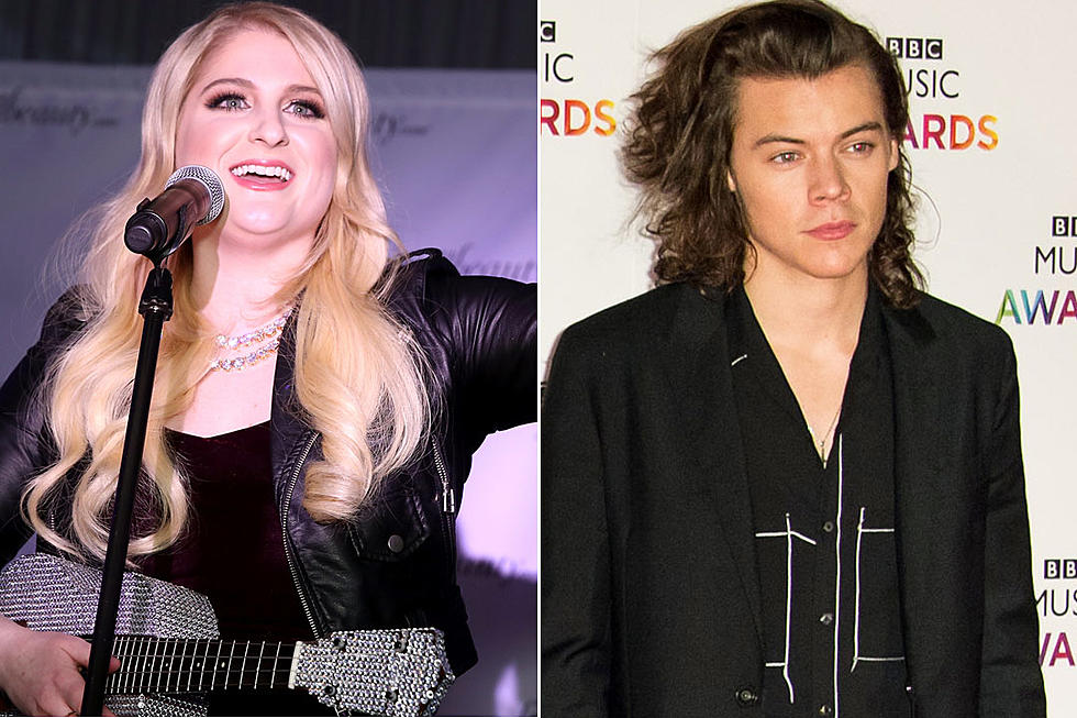 Meghan Trainor Says Performing a Love Song for Harry Styles Was ‘Terrifying’