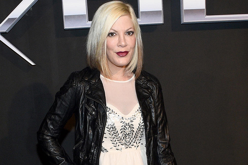 Tori Spelling Hospitalized After Falling on Hibachi Grill