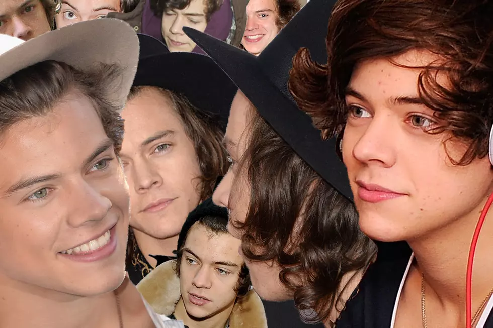 Harry Styles Is Obsessed With Hair Accessories [PHOTOS]