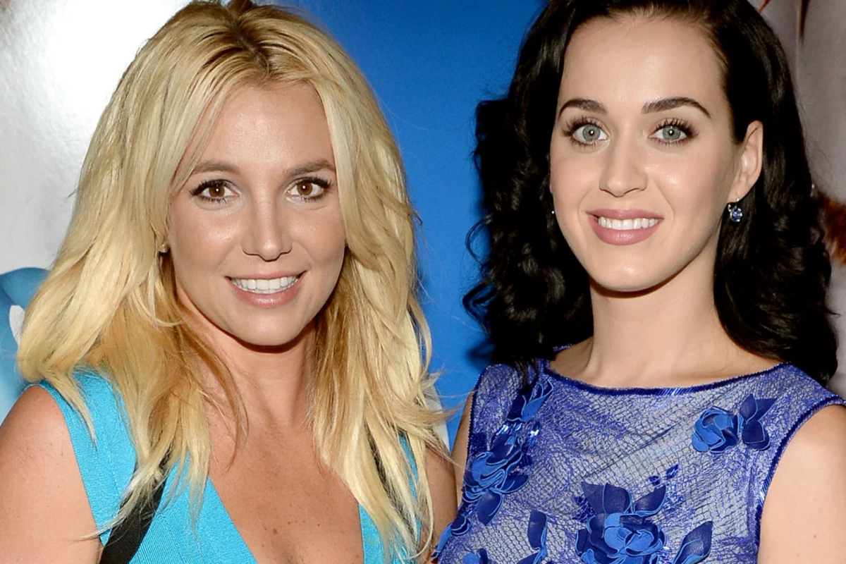 Britney Spears And Katy Perry Are (Now Literally) Works Of Art