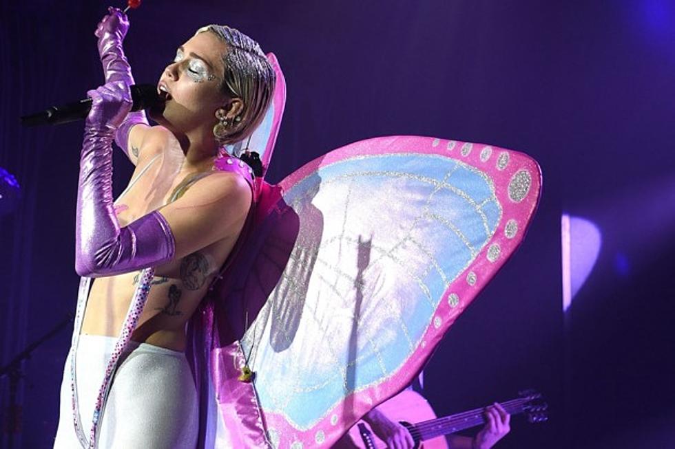 Miley Cyrus Gets Weird and Debuts New Song at Adult Swim Party