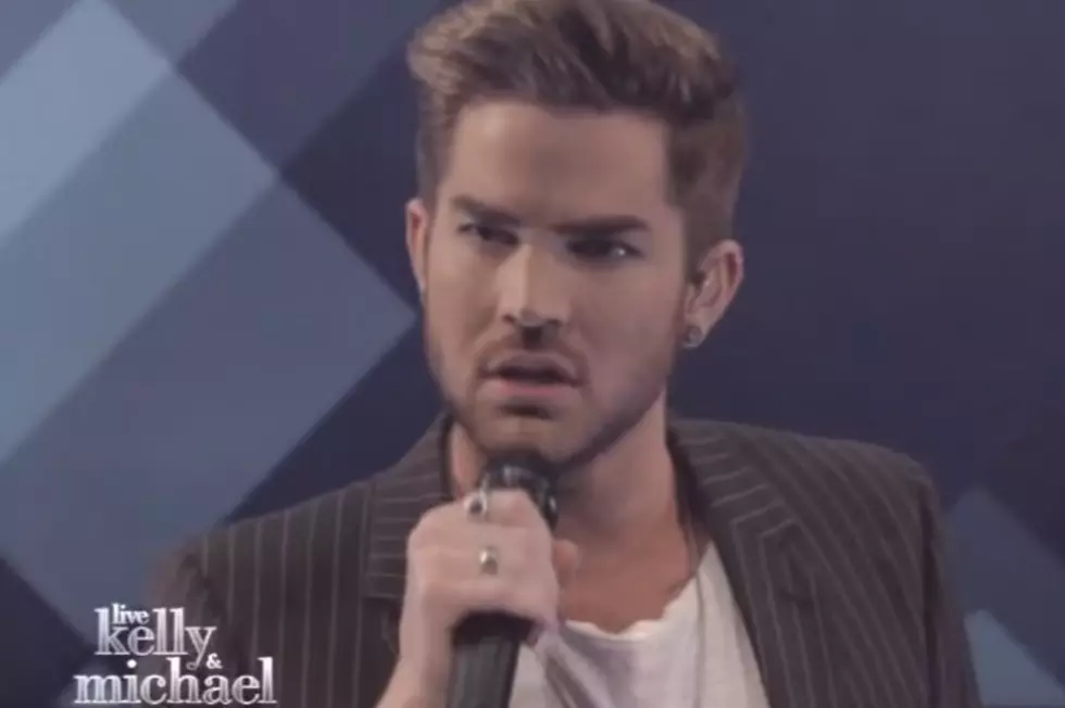 Adam Lambert Performs 'Ghost Town' on 'Live With Kelly + Michael'