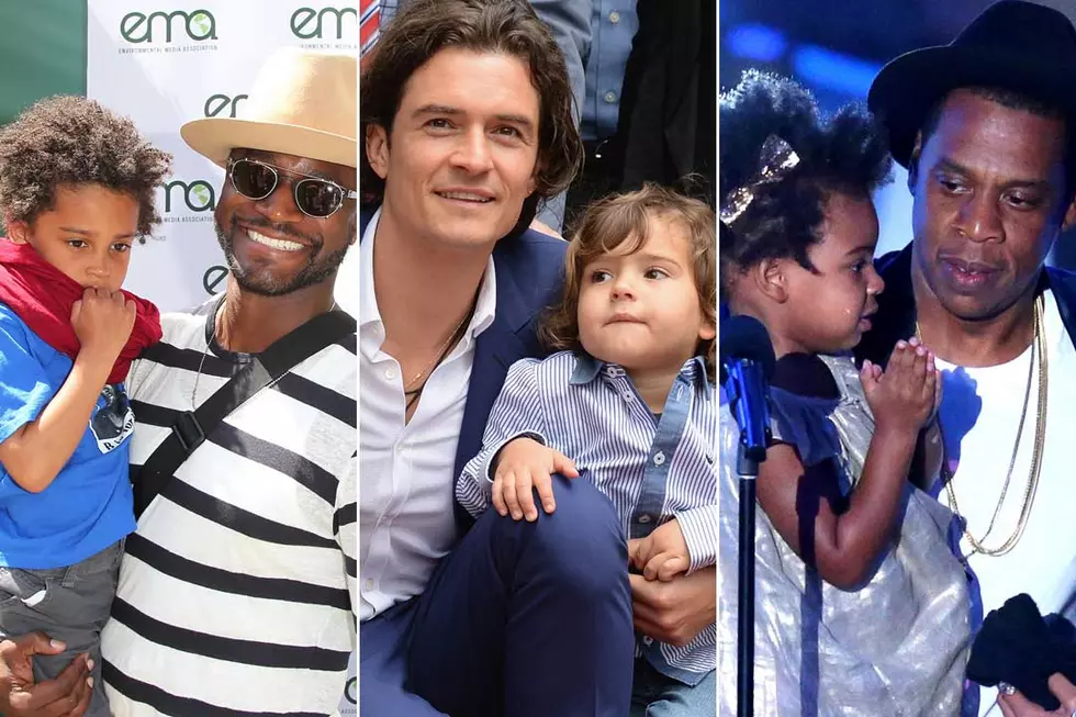 Celeb Dads With Their Kids