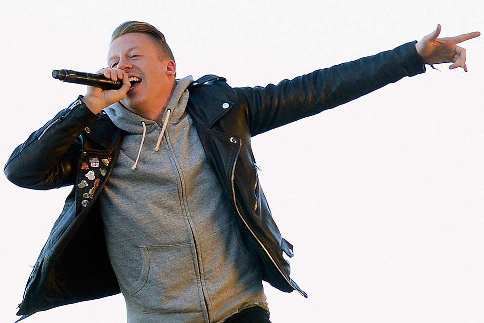 Macklemore Carries Baby Around (And It&#8217;s Probably His)