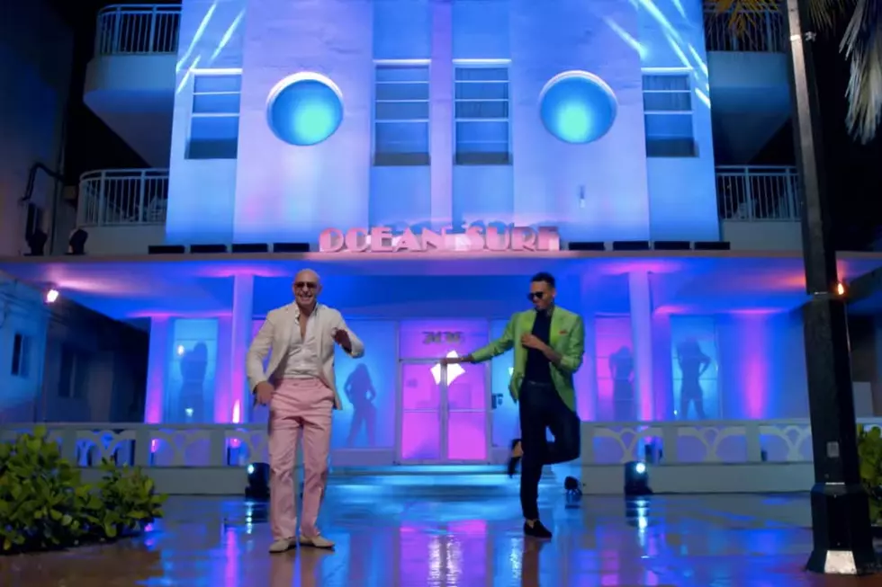 Pitbull and Chris Brown Go All 'Miami Vice' in 'Fun' Music Video