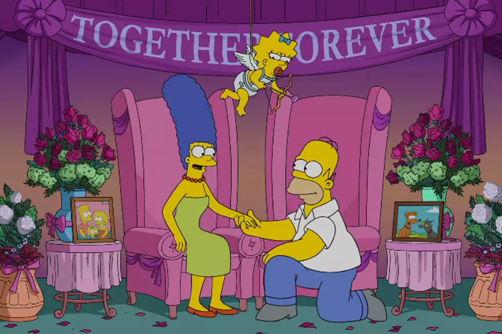 Marge and Homer Simpson Squash the Break Up Rumors With This Hilarious Video