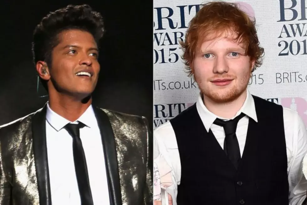 Bruno Mars and Ed Sheeran Jokingly Jump Into the VMAs Feud Fray