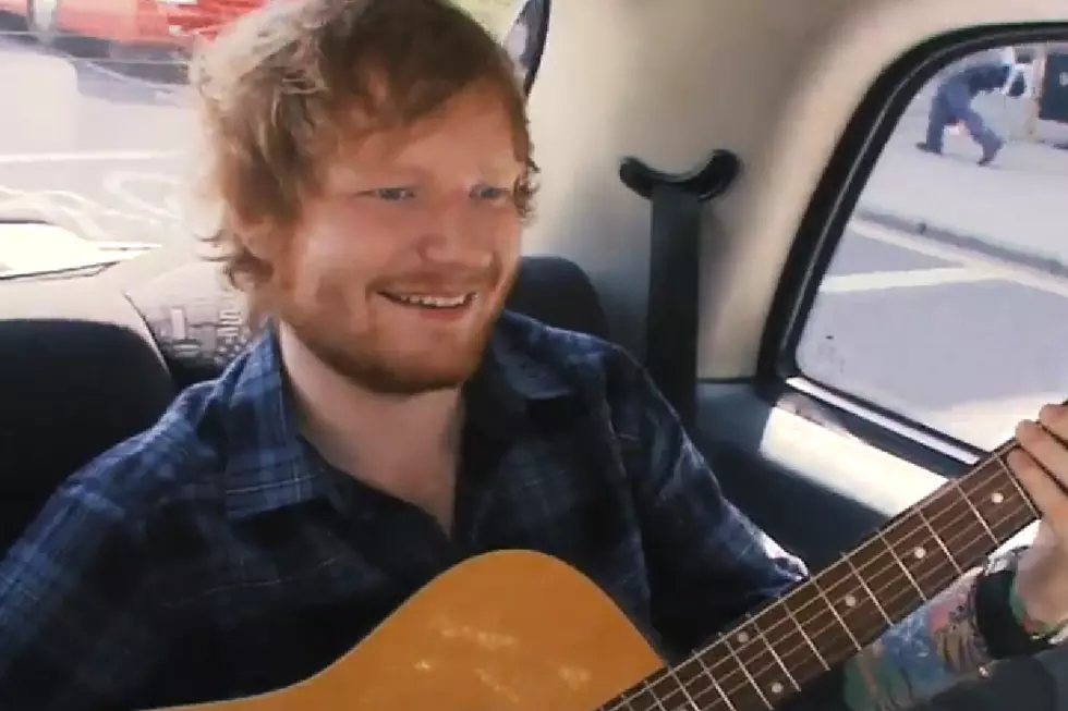 Ed Sheeran Pays Taxi Driver With Mini-&#8216;Oops, I Did It Again&#8217; Performance