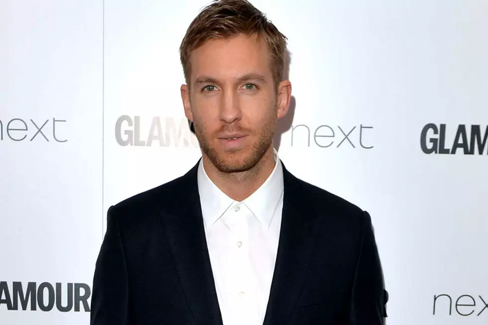 Calvin Harris Strips Down to His Underwear for Armani Campaign