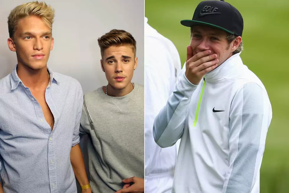Justin Bieber, Niall Horan + Cody Simpson Hang Out Near a Weed Pipe