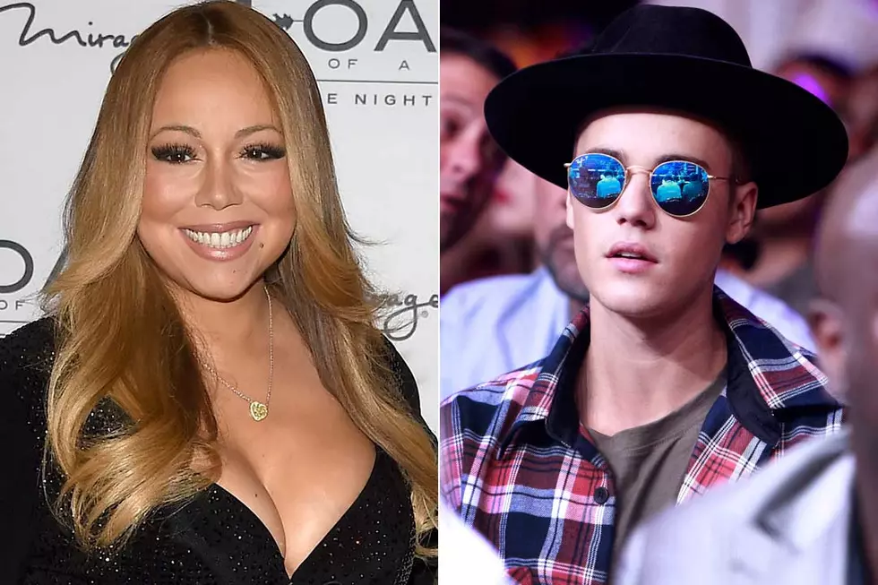 Spotted In the Studio: Mariah Carey and Justin Bieber?