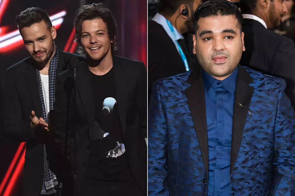One Direction Destroy Naughty Boy-Faced Monkey Pinata On Stage