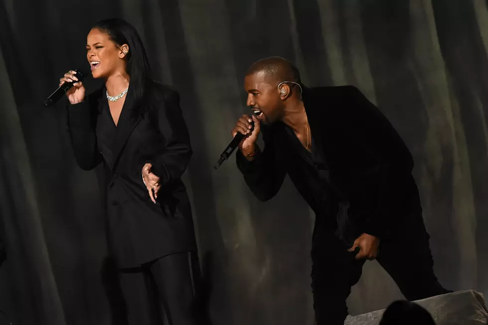 Rihanna Surprises Crowd And Joins Kanye West At FYF Fest Saturday Night