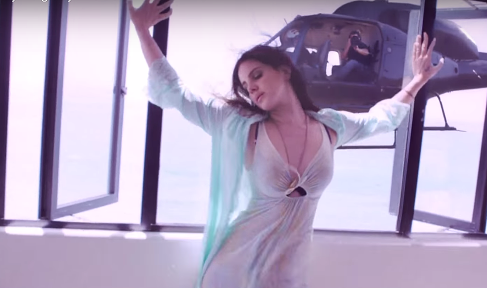 Lana Del Rey Brings Out the Big Gun In Her ‘High By The Beach’ Video