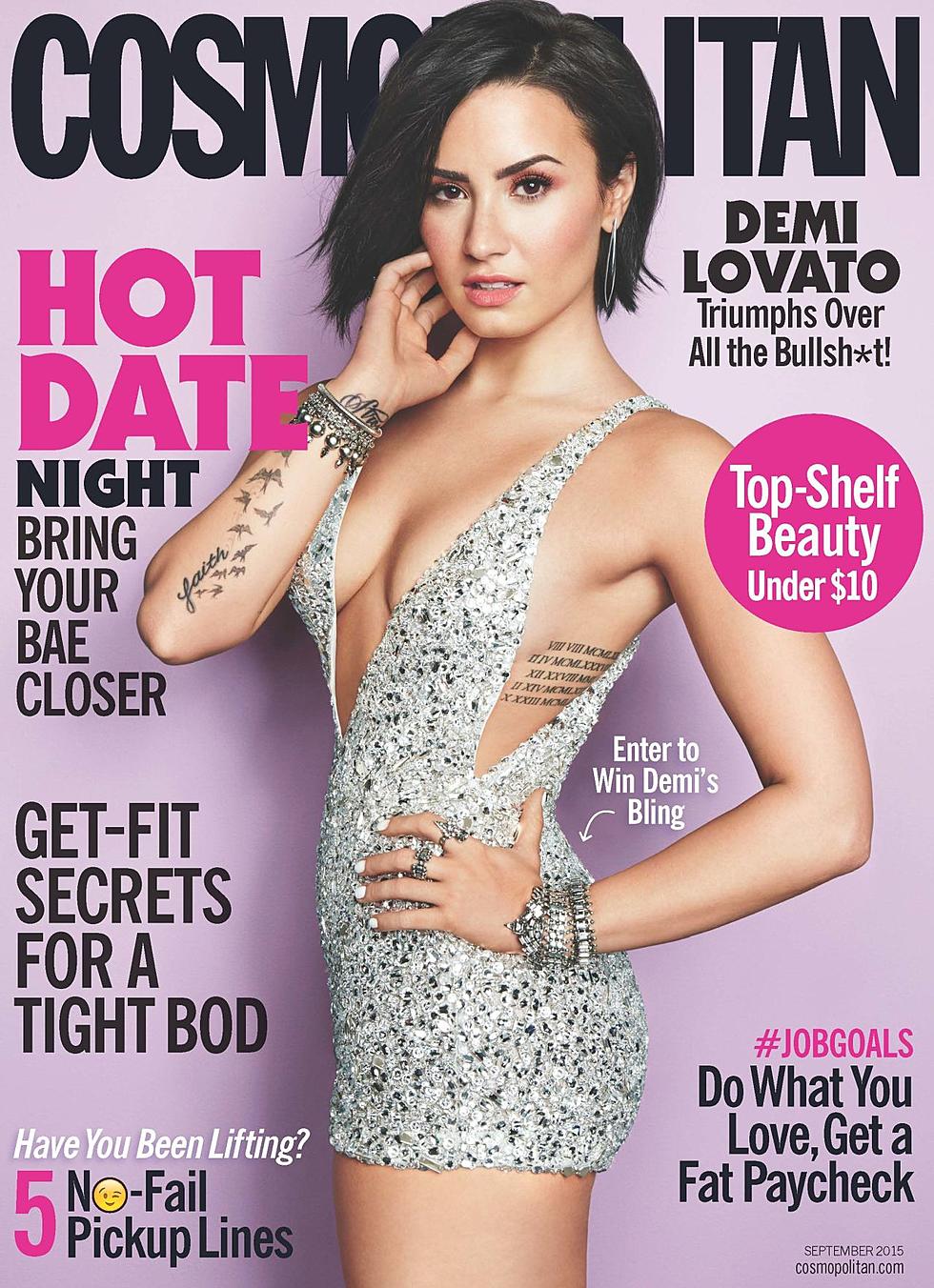 Demi Lovato Covers Cosmopolitan, Compares Herself to Rihanna
