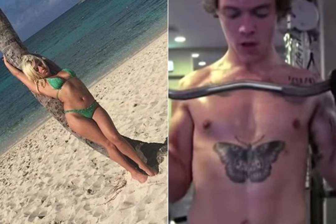 Lady Gaga + Harry Styles Crowned Beach Babe and Hunk of 2015