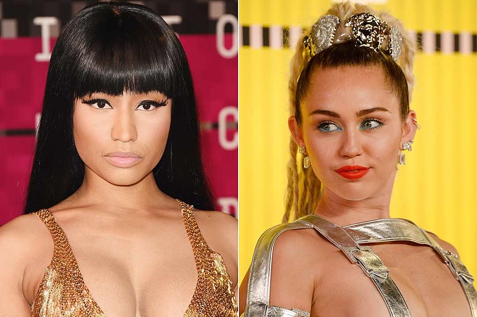 Nicki Minaj Calls Out Miley Cyrus at the 2015 VMAs