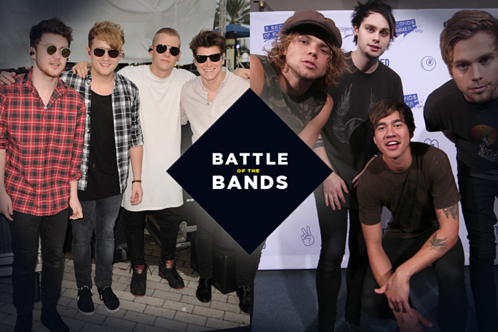 Rixton vs. 5 Seconds of Summer — PopCrush Battle of The Bands (Round One)