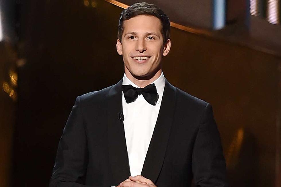 Andy Samberg Shares His HBO Now Password at 2015 Emmys