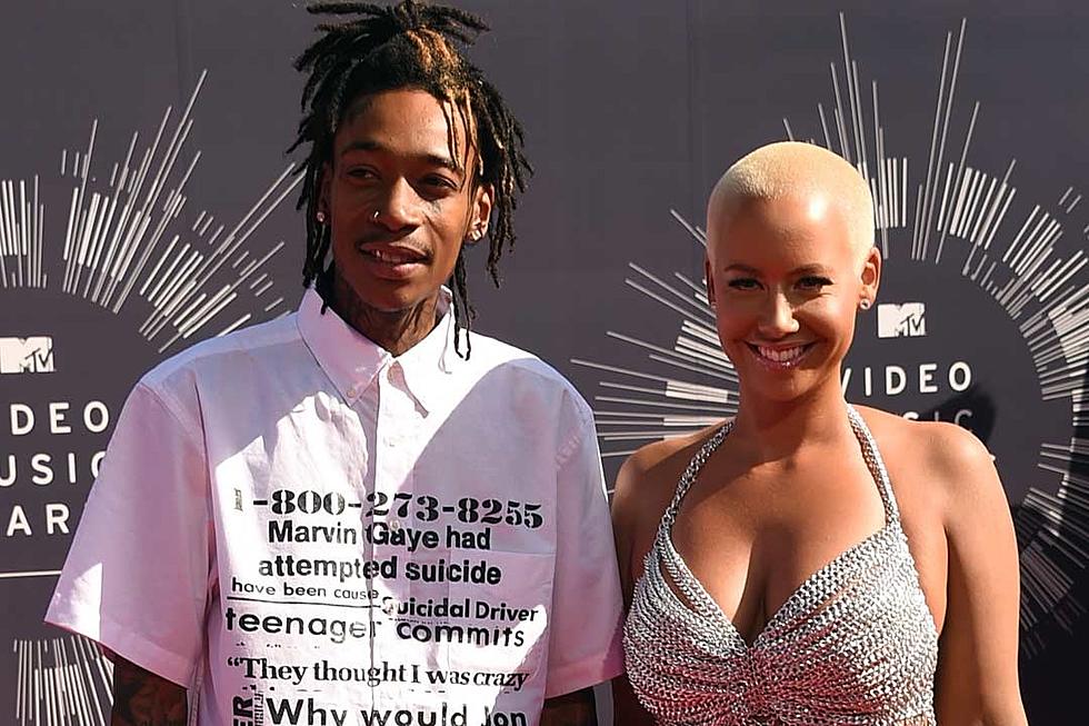 Amber Rose + Wiz Khalifa Are The Friendliest of Exes Now