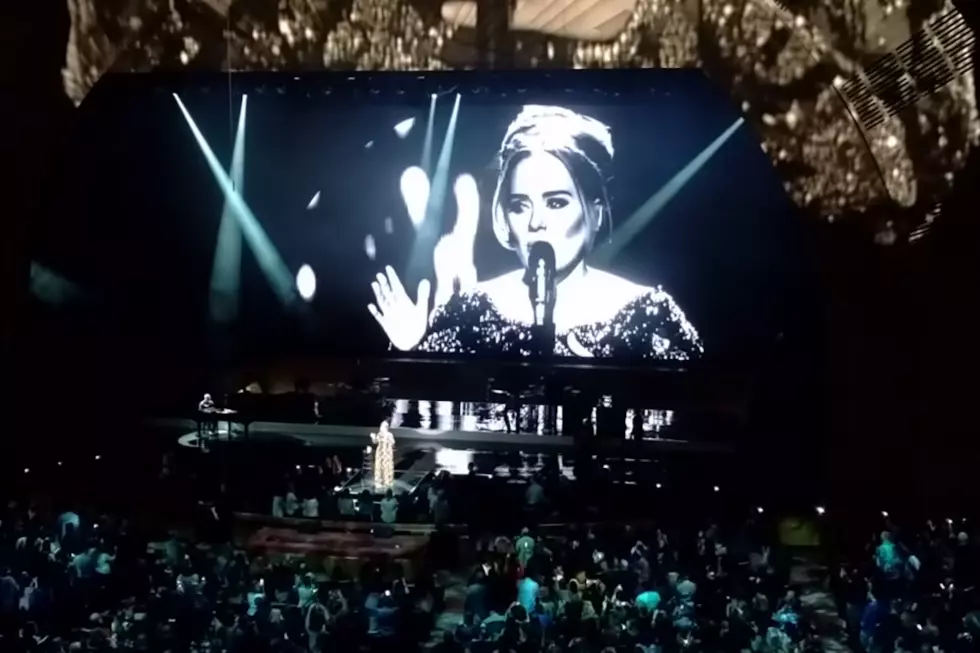 Adele Cries at Her Own Music
