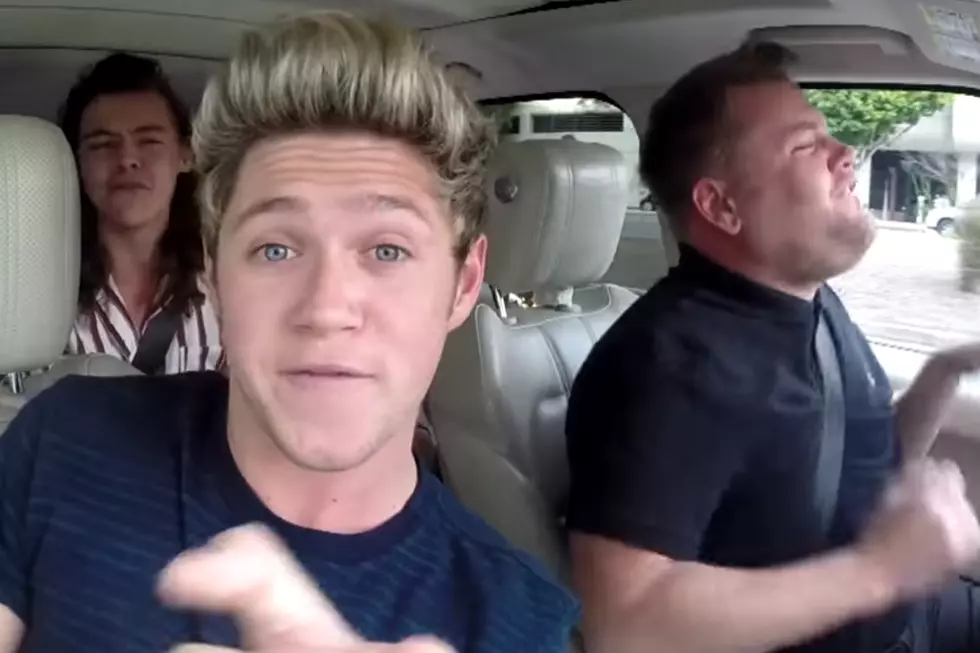 James Corden Fashions One Direction Into Your Dream ’90s Boy Band in ‘Carpool Karaoke’