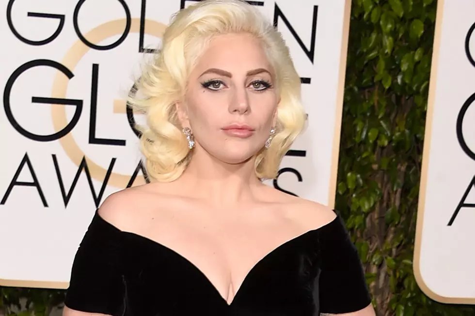 Lady Gaga Stuns on 2016 Golden Globes Red Carpet