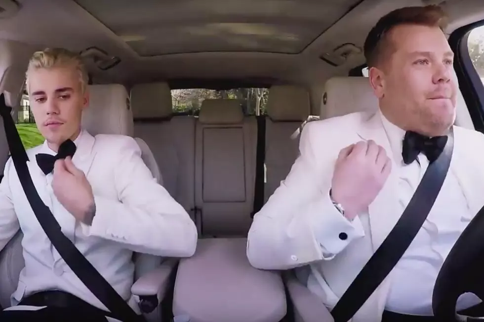 Justin Bieber Takes Post-Grammys Ride with James Corden + More Late Night TV