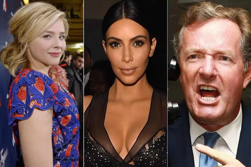 Chloe Moretz + Piers Morgan Applaud Pink in Feud Over Kim Kardashian’s Naked Bod