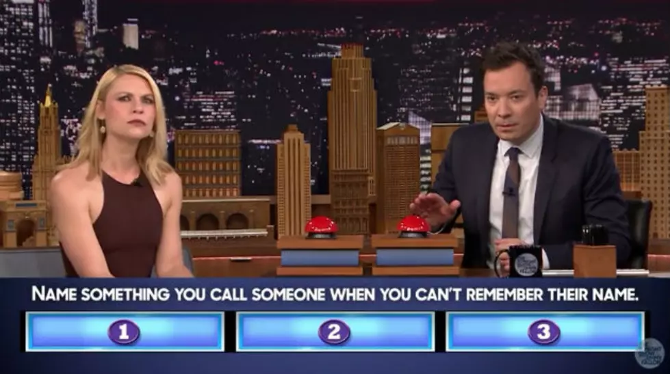 Claire Danes Forgot Her Filter When Playing Fast Family Feud with Jimmy Fallon + More Late Night TV