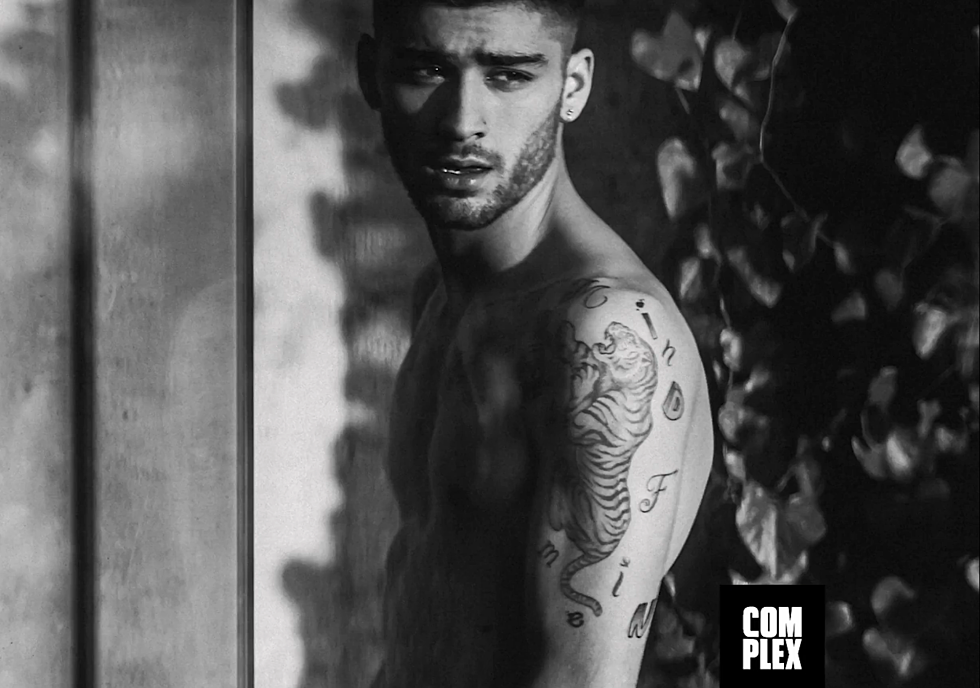 Zayn Malik Bares His Soul, and His Naked Torso, for ‘Complex’ Cover Story