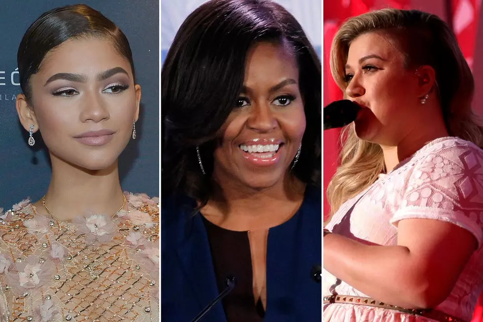 Michelle Obama Recruits Kelly Clarkson, Zendaya For Pro-&#8216;Girl&#8217; Anthem