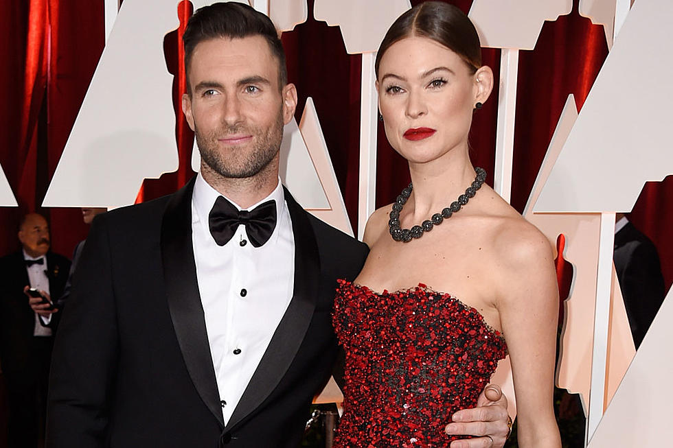 Adam Levine + Behati Prinsloo Introduce Baby Dusty Rose on Instagram