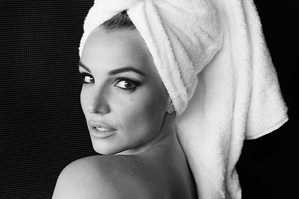 Britney Spears Poses for Mario Testino's Personal Project, 'Towel Series' 