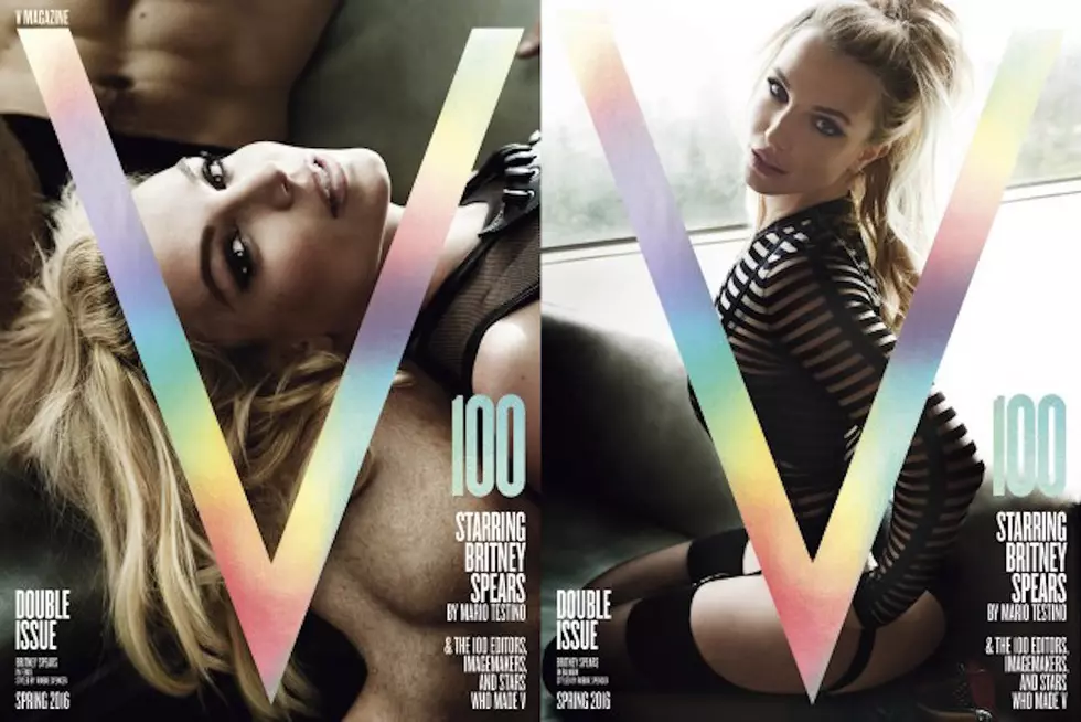 Britney Spears Covers &#8216;V Magazine&#8217; 100th Issue, Says New Music Is &#8216;Not What You Would Think At All&#8217;
