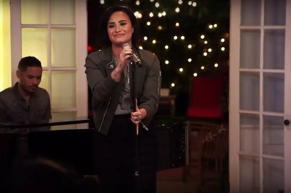 Demi Lovato Performs ‘Stone Cold’ In ‘Late Late Show’ Viewer’s Home