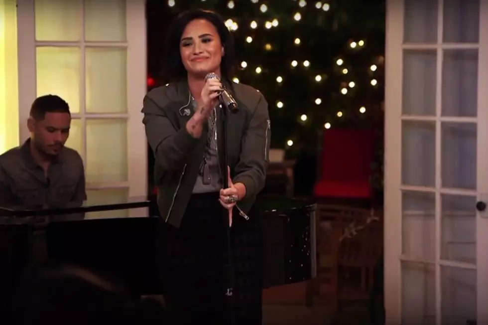 Demi Lovato Performs 'Stone Cold' On 'The Late Late Show' 