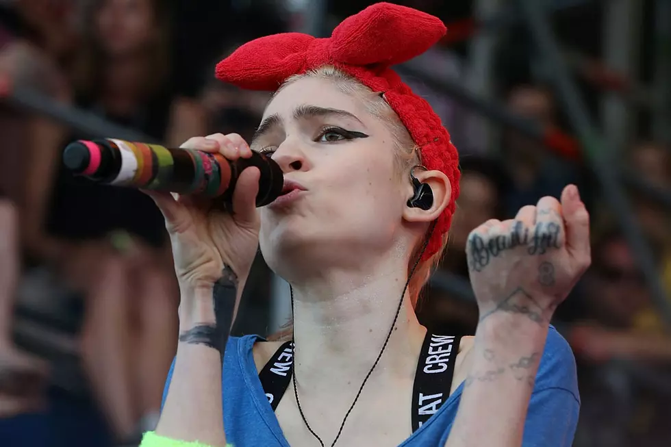 Grimes Electrocuted Onstage in Dublin, Is Thankfully Fine