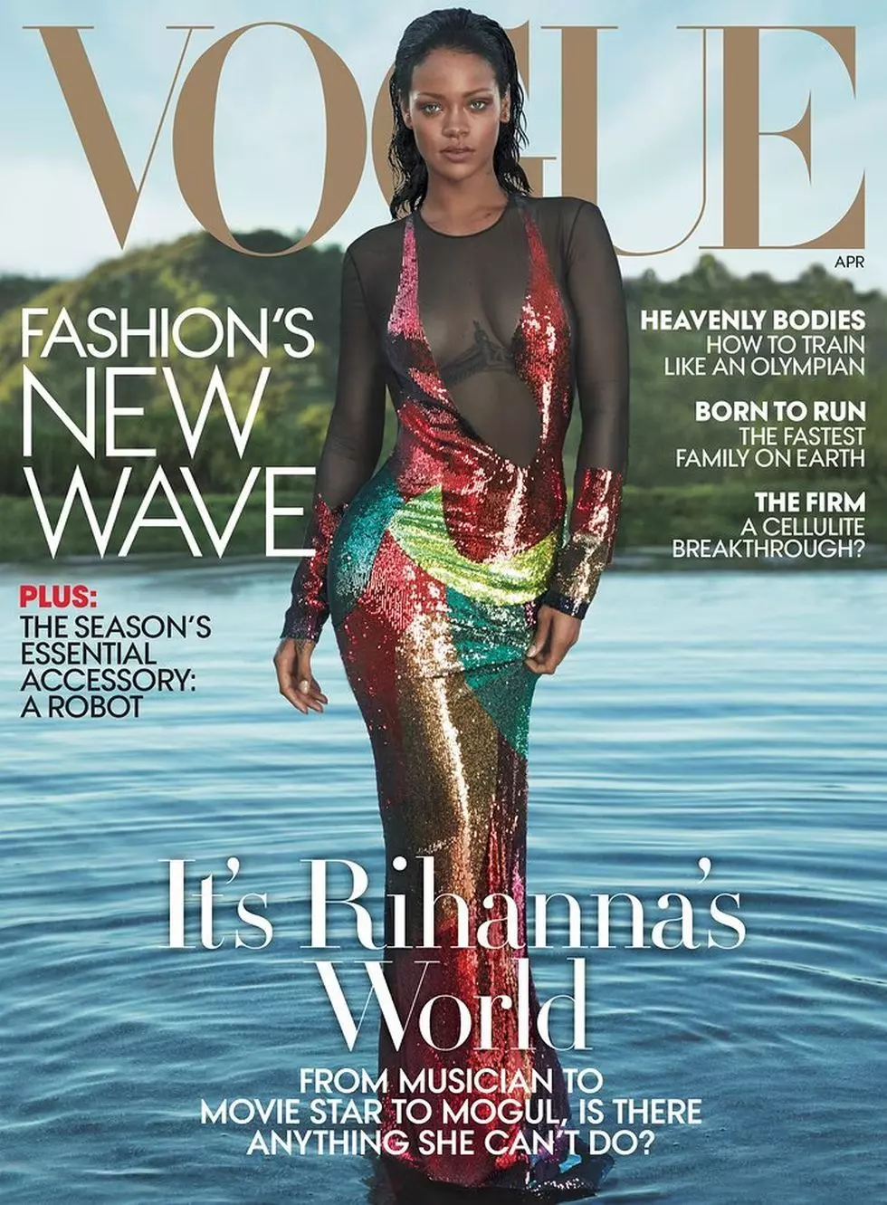 Rihanna Talks &#8216;Anti&#8217; Reception, Beyonce Rivalry in &#8216;Vogue&#8217;