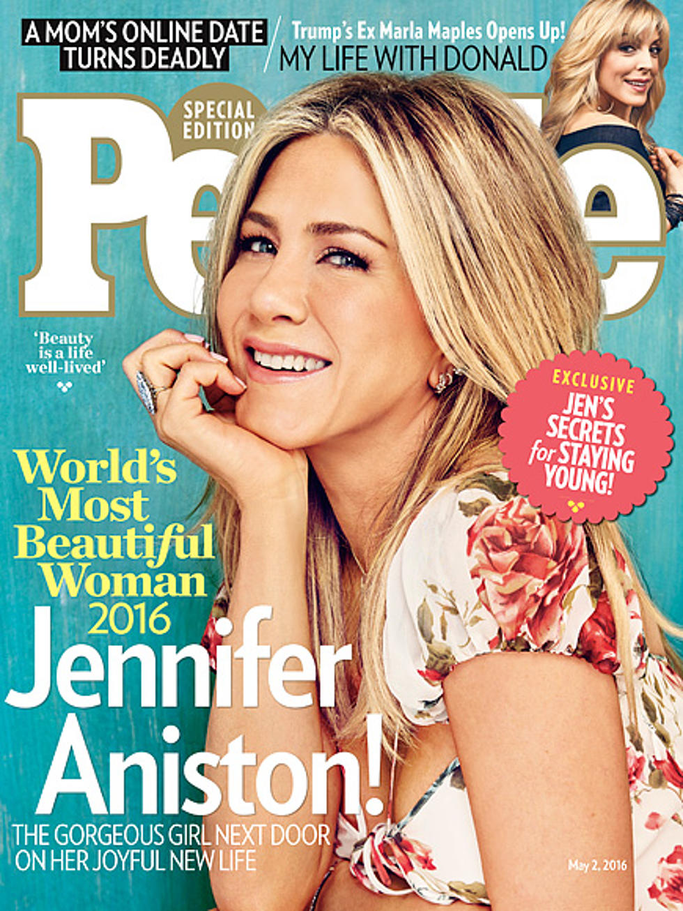 Jennifer Aniston Named People&#8217;s Most Beautiful Woman of 2016