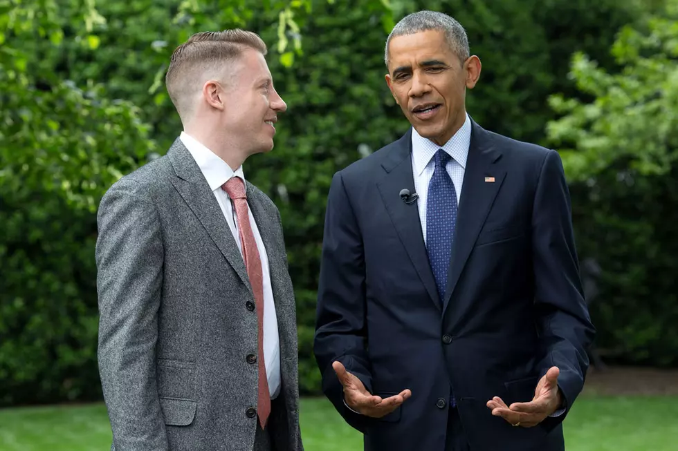 Macklemore Joins President Obama's Weekly Address To Talk Opiate Addiction