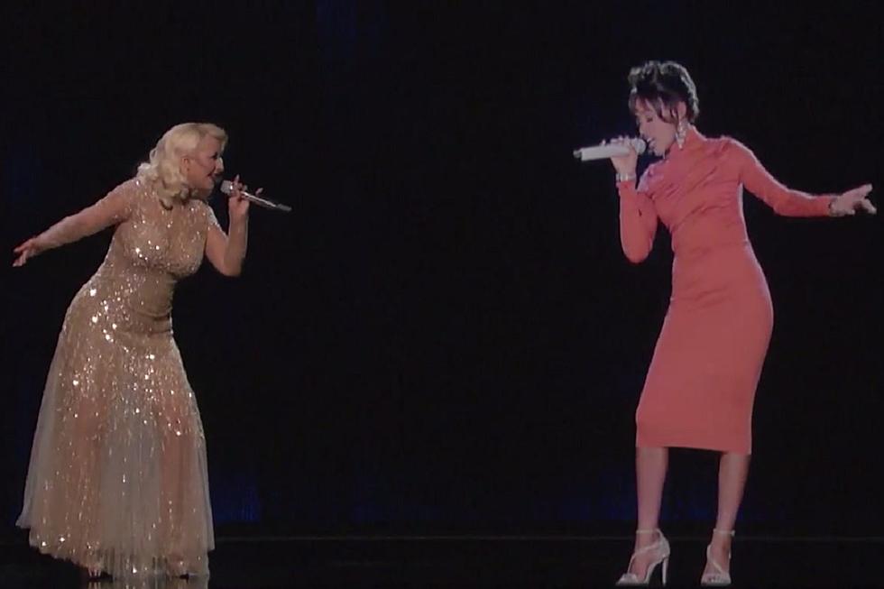 Christina Aguilera’s Duet With Whitney Houston’s Hologram Blessedly Canceled