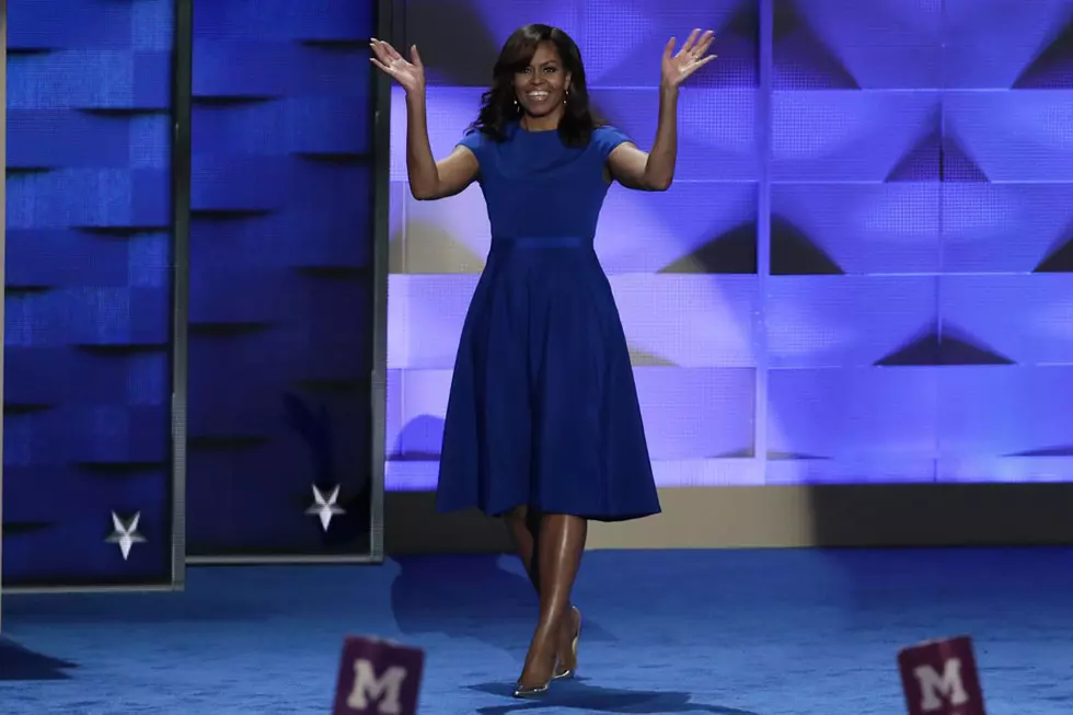 Michelle Obama Stuns in Christian Siriano Design at 2016 DNC