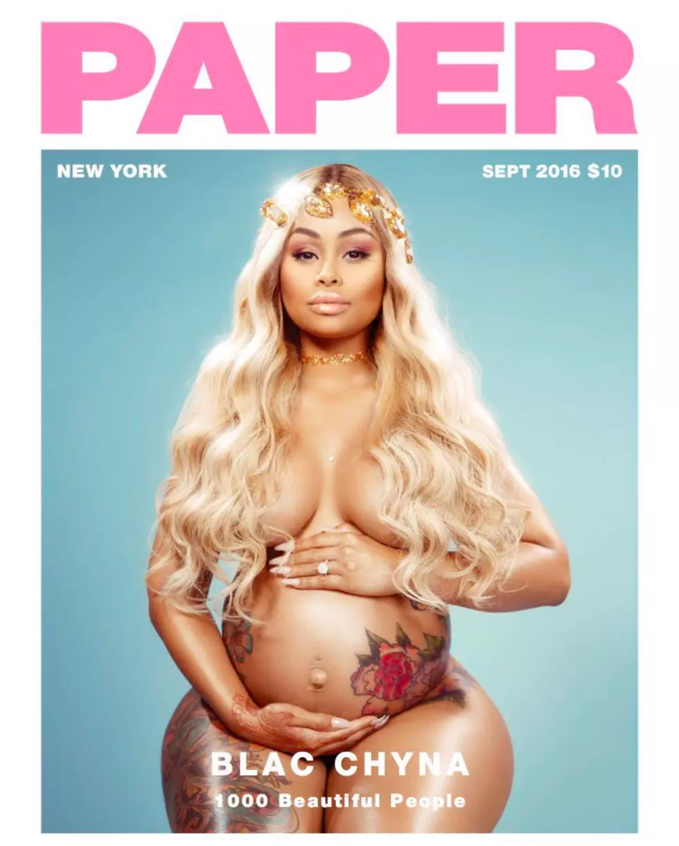 Blac Chyna Is Naked and Pregnant on Paper Magazine Cover