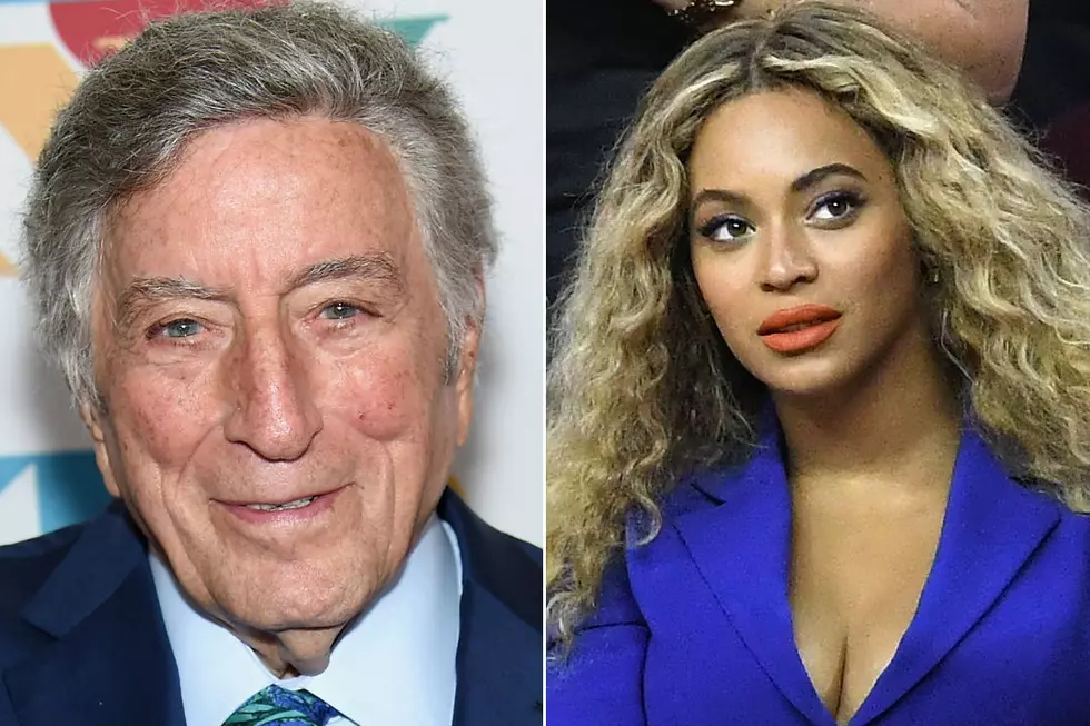 I Think Tony Bennett Might Have a Crush on Beyonce
