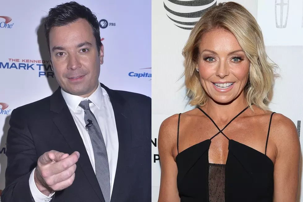 Kelly Ripa Jokingly Auditions Jimmy Fallon to Be Her ‘Live’ Co-Host