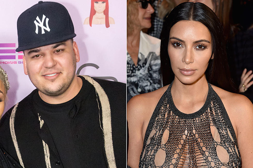 Rob Kardashian Says Sister Kim Was His Childhood Crush, Ew